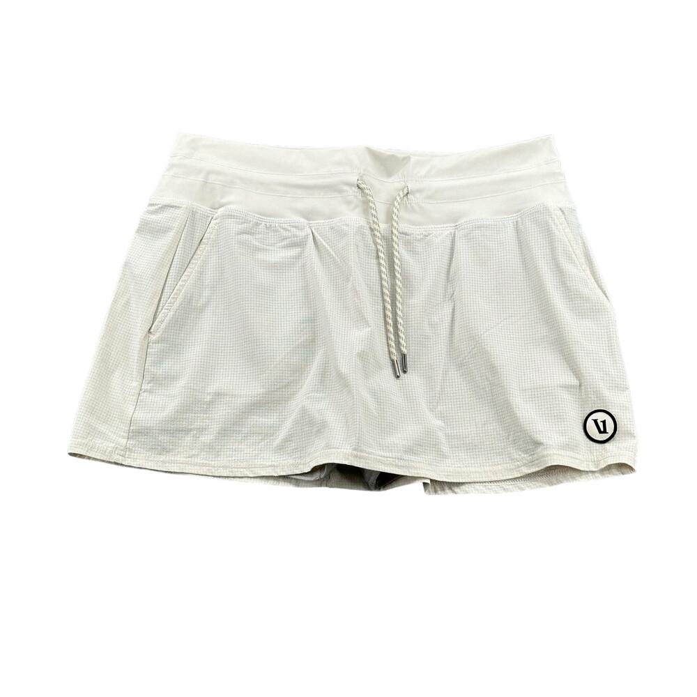 Vuori White Women's Skort